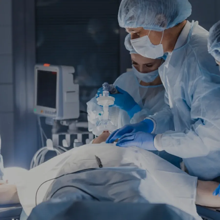 Anesthesia carried by Impact Medical