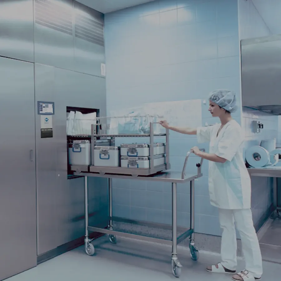Sterilization carried by Impact Medical